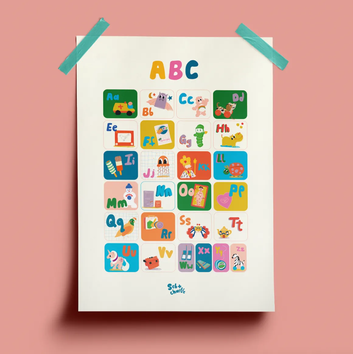ABC, Easy as 123 Poster