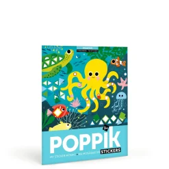 Activity Sticker Set - Aquarium with 750 Repositionable Stickers by Poppik