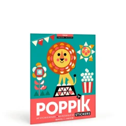 Activity Sticker Set - Circus with 750 Repositionable Stickers by Poppik