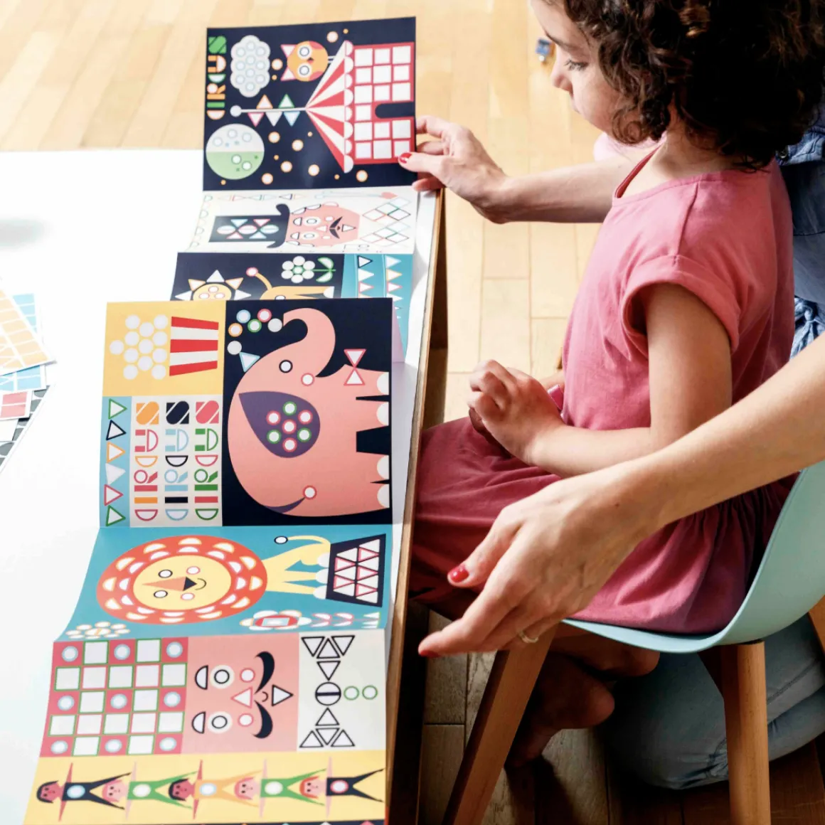 Activity Sticker Set - Circus with 750 Repositionable Stickers by Poppik