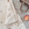 Apple Embroidered Baby Blanket