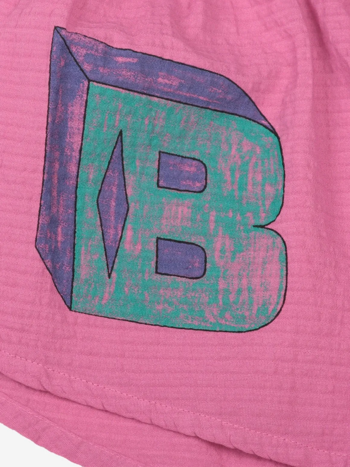 B C Squared Woven Short