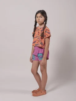 B C Squared Woven Short