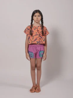 B C Squared Woven Short