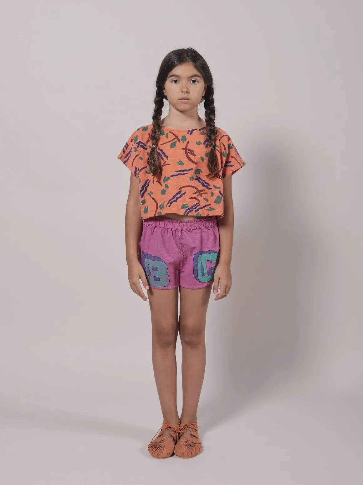 B C Squared Woven Short