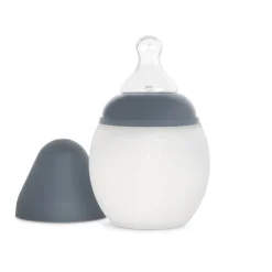 Baby Bottle 240ml Medium Flow | Blue Grey