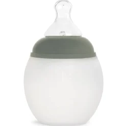 Baby Bottle 240ml Medium Flow | Kaki