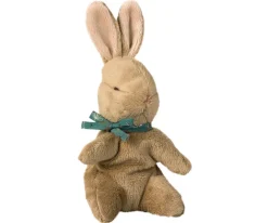 Baby Bunny with Blue Ribbon