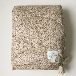 Baby Quilt with Tassels | Blossom Mist Birk