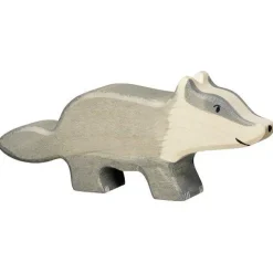 Badger Wooden Figure