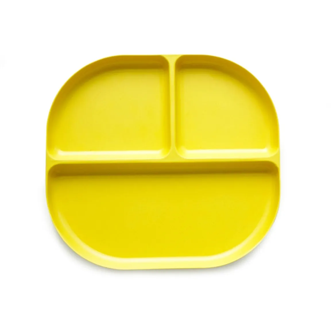 Bambino Divided Tray - Lemon by Ekobo