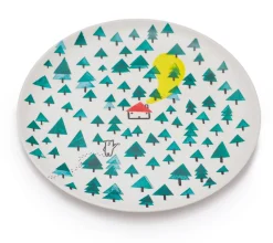 Bamboo Plate | Bear in the Woods
