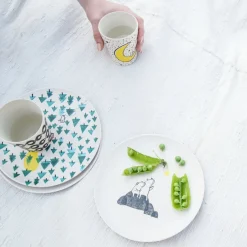 Bamboo Plate | Bear in the Woods
