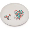 Bamboo Plate | Secret Flowers