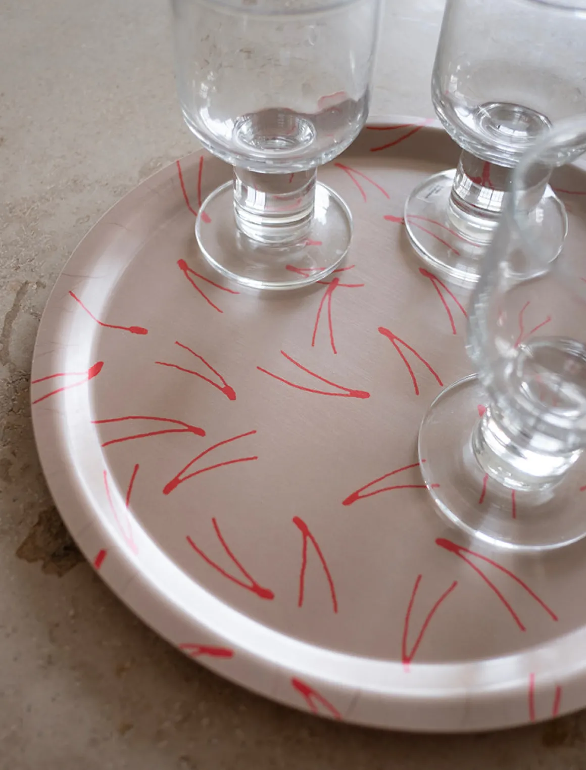 BARR Tray in Nude/Coral by Fine Little Day