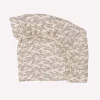 Bay Leaves Print Muslin Fitted Sheet
