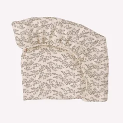 Bay Leaves Print Muslin Fitted Sheet