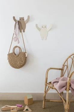 Bear Wall Hook in Beige by Tresxics