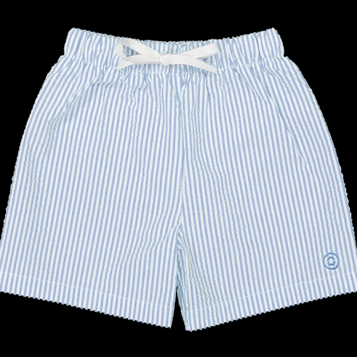 BIARRITZ Seersucker Swim Shorts | Slate