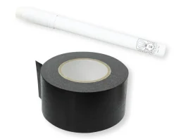 Blackboard Tape Black & Chalk Set 30mm by Kitpas