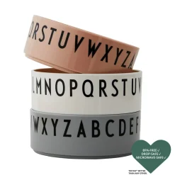 Breakfast. Dinner. Lunch in Nude by Design Letters