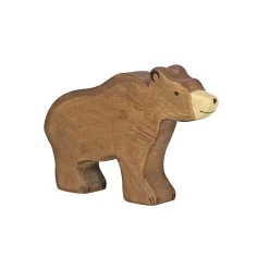 Brown Bear Wooden Figure