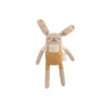 Bunny Knitted Toy in Ochre Overalls