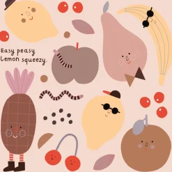 Cheeky Fruits Tattoo Set
