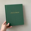 Christmas - Family Christmas Book FOREST GREEN by Write To Me