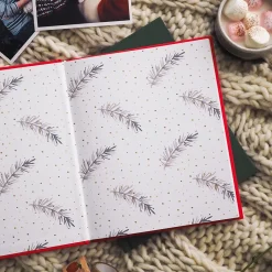 Christmas - Family Christmas Book RED by Write To Me