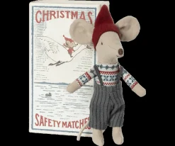 Christmas Mouse in Matchbox - Big Brother