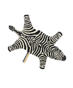 Chubby Zebra Wool Rug small