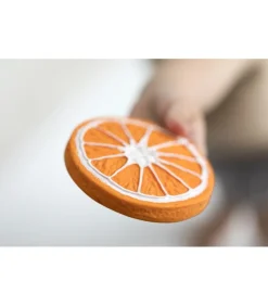 Clementino the Orange 100% Natural Rubber Teether by Oli & Carol