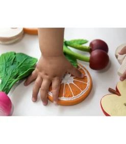 Clementino the Orange 100% Natural Rubber Teether by Oli & Carol