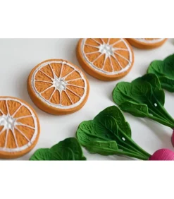Clementino the Orange 100% Natural Rubber Teether by Oli & Carol