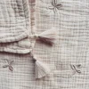 Clover Embroidered Baby Blanket