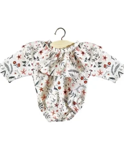 Colette Cotton Bodysuit Nina Print for Minikane x Gordis Dolls