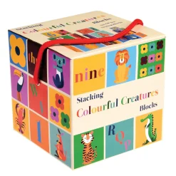 Colourful Creatures Stacking Blocks