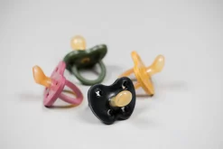 Colourful Pacifier 3-36 mth - Orthodontic in Outer Space Black