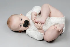 Colourful Pacifier 3-36 mth - Orthodontic in Outer Space Black