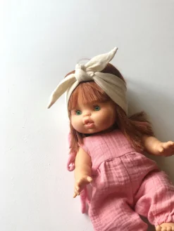 Cotton Gauze Bodysuit for Minikane x Gordis 34cm Dolls | Bubblegum