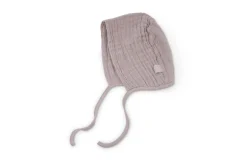 Cotton Muslin Baby Bonnet | Blush