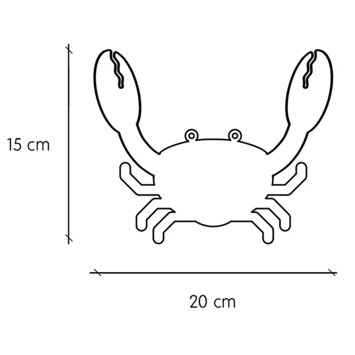 Crab Wall Hook by Tresxics