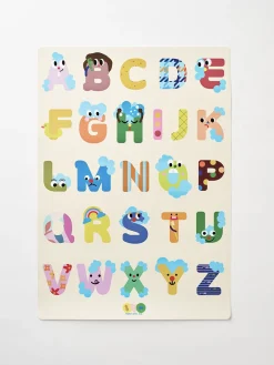 Creative Play Bath Stickers & Poster Set | Alphabet
