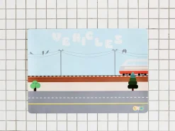 Creative Play Bath Stickers & Poster Set | Cars