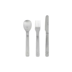 Cutlery Set We Love Animals - Brushed Steel