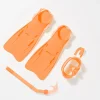 Dive Set | Neon Coral Marble 6+
