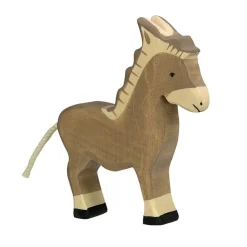 Donkey Wooden Figure
