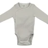 Double Ribbed Cotton Bodysuit | Almond