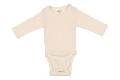Double Ribbed Cotton Bodysuit | Milk